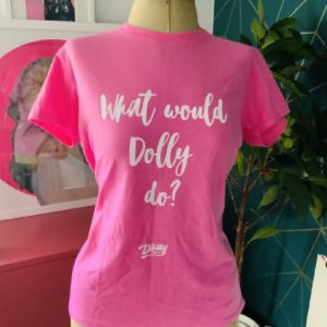 What Would Dolly Do?” Pink T-Shirt