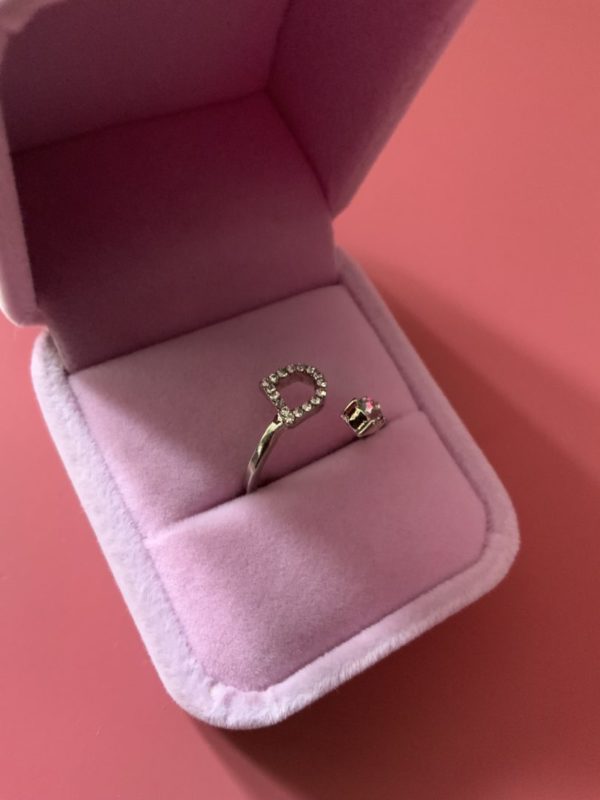 Adjustable ‘D’ Ring in Suede Box