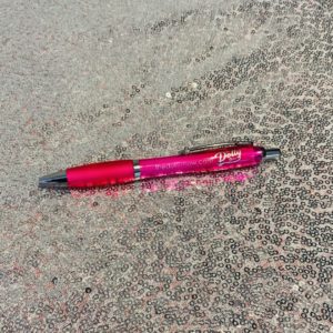 The Dolly Show Pink Pen