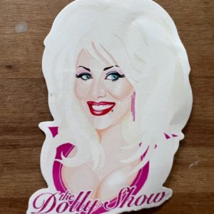 The Dolly Show Sticker