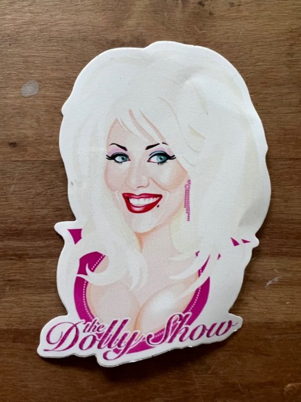 The Dolly Show Sticker