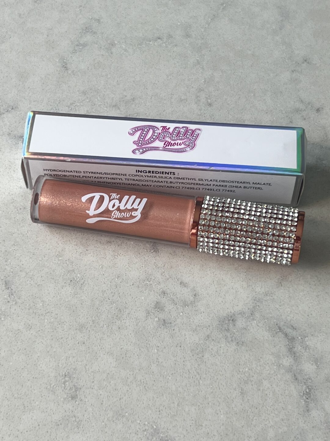 brilliant lipgloss by thedollyshow