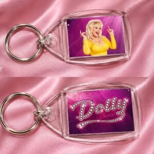 The Dolly Show Photo Keyring