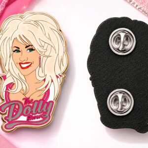 The Dolly Show Enamel Pin Badge